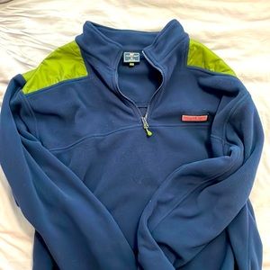 Vineyard vines long sleeve quarter zip - mens XL